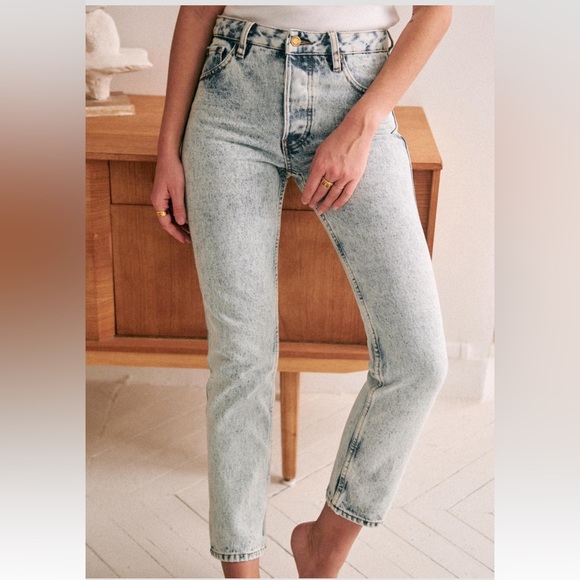 Sezane Denim - Sezane Brut Sexy Edge Blue Wash 25
